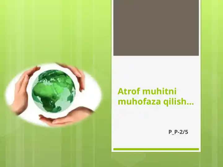 Tabiatnimuhofazaqilish
