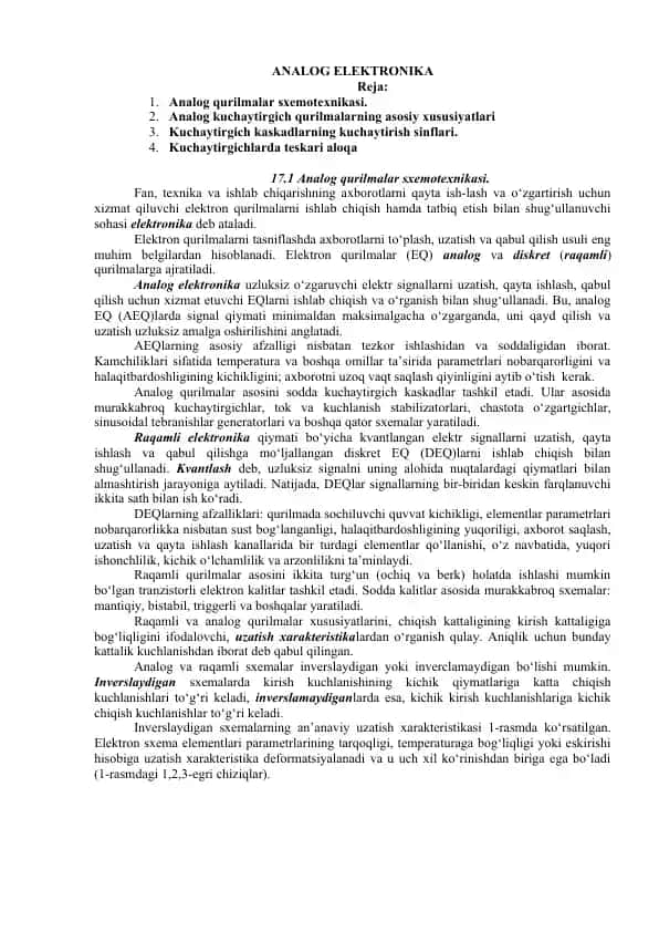 Analog elektronika
