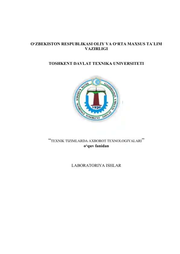 MathCAD tizimida matematik modellashtirish usullaridan foydalanish