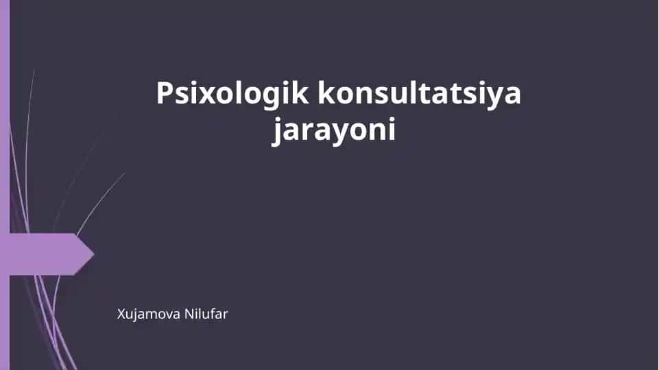 Psixologik konsultatsiya
