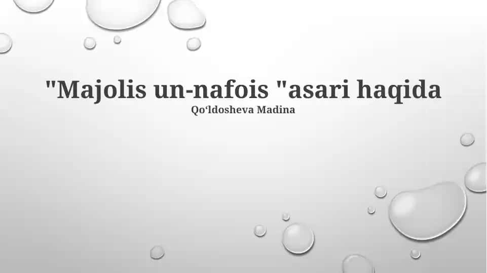 Majolis un-nafois