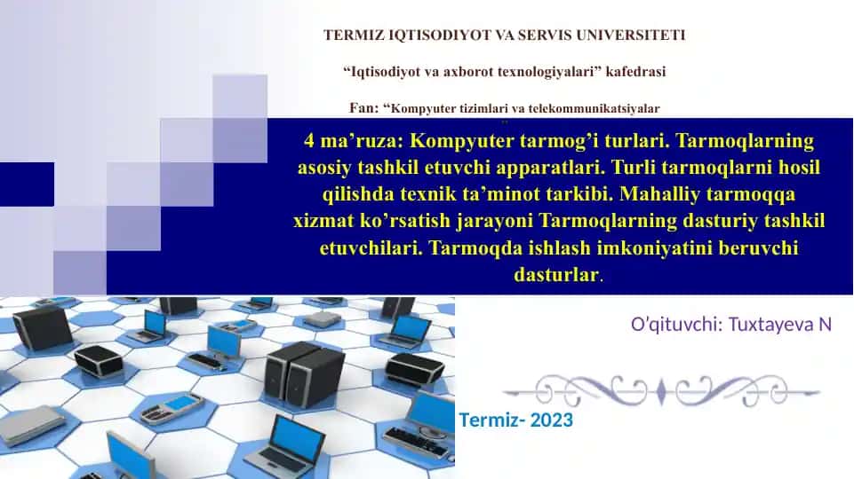 Kompyuter tarmoqlari