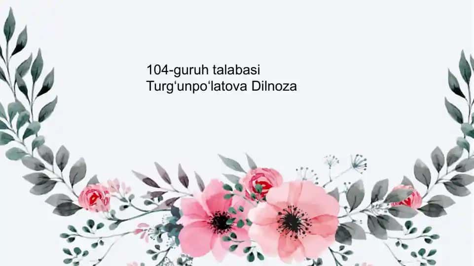 O'smirlik davri psixik rivojlanish xususiyatlari