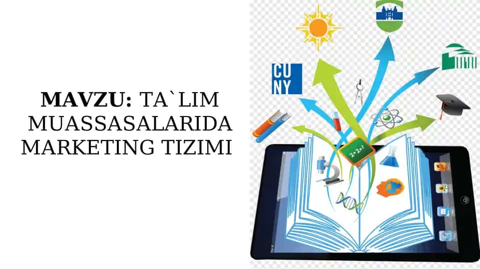TA`LIM MUASSASALARIDA MARKETING TIZIMI