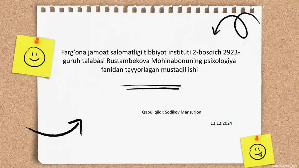 Ta’lim oluvchilarga psixologik ta’sir korsatish yollari