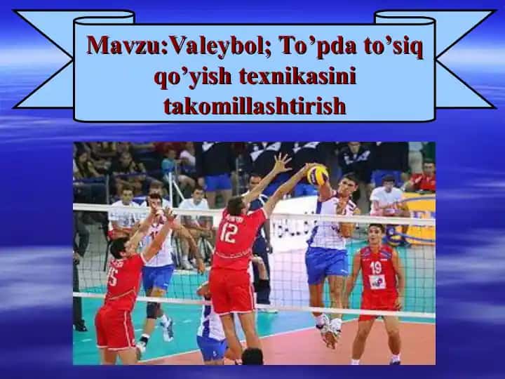 Voleybol to’p