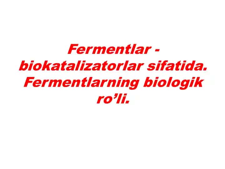 Fermentlar