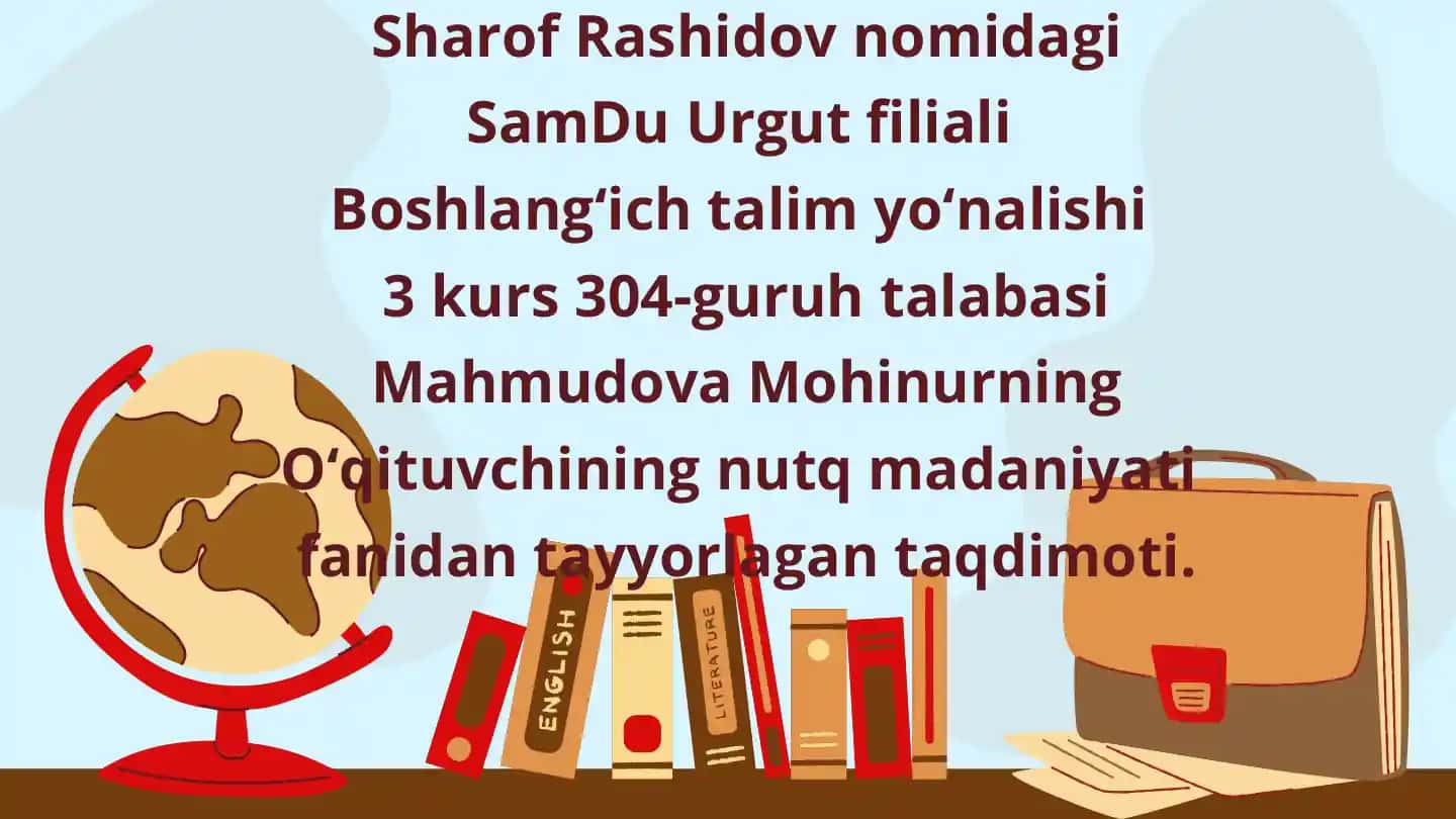 Notiqlik sanʼati haqida umumiy maʼlumot