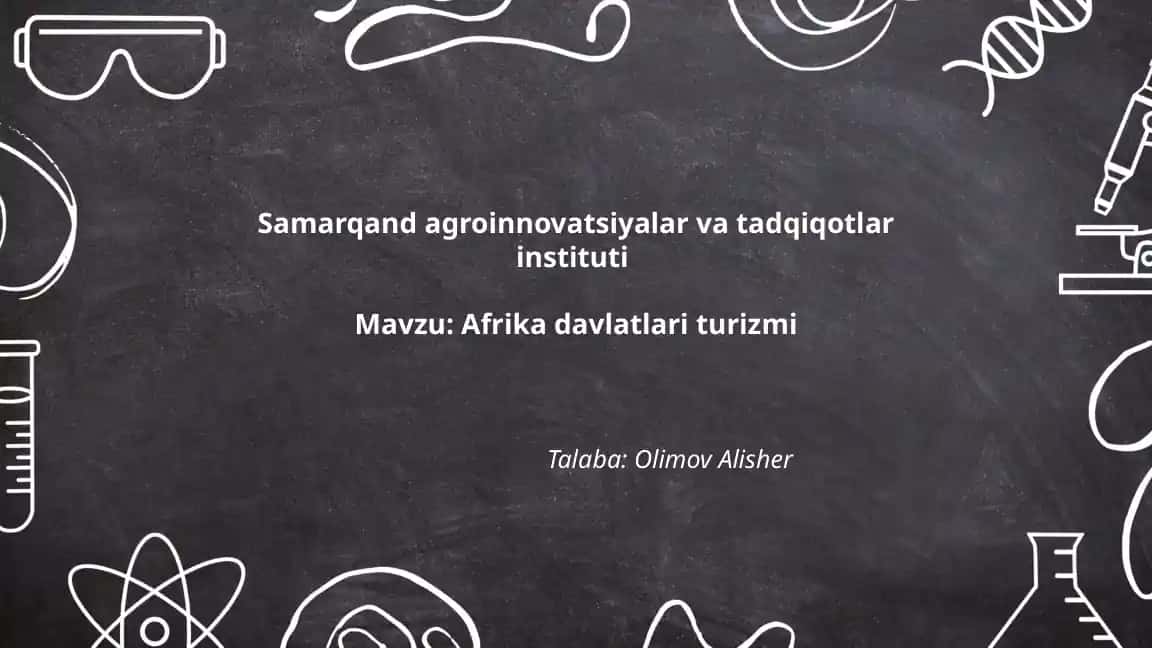 Afrika davlatlari turizmi