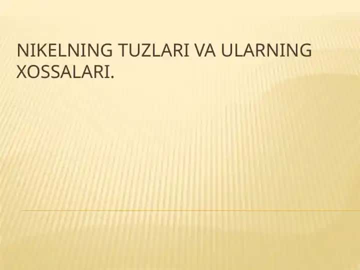 Rux birikmalari va sanoatdagi ahamiyati.
