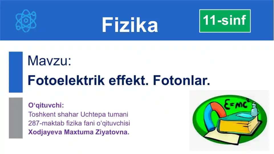 Fotoelektrik effekt