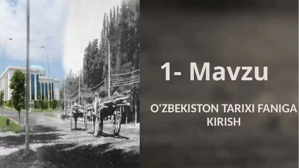 O'zbekiston tarixi