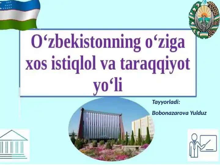 O'zbekiston Respublikasi mustaqilligi