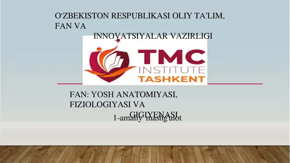 Bolalarning jismoniy rivojlanishini gigiyenik baholash.Irsiyat va oʻzgaruvchanlik