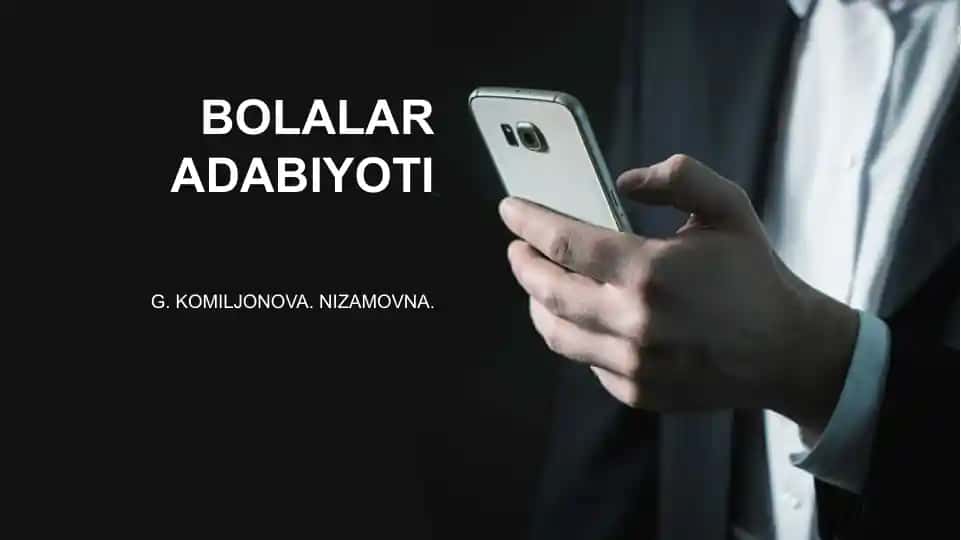 Bolalar adabiyoti