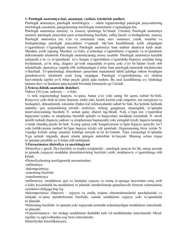 Patologik anatomiya