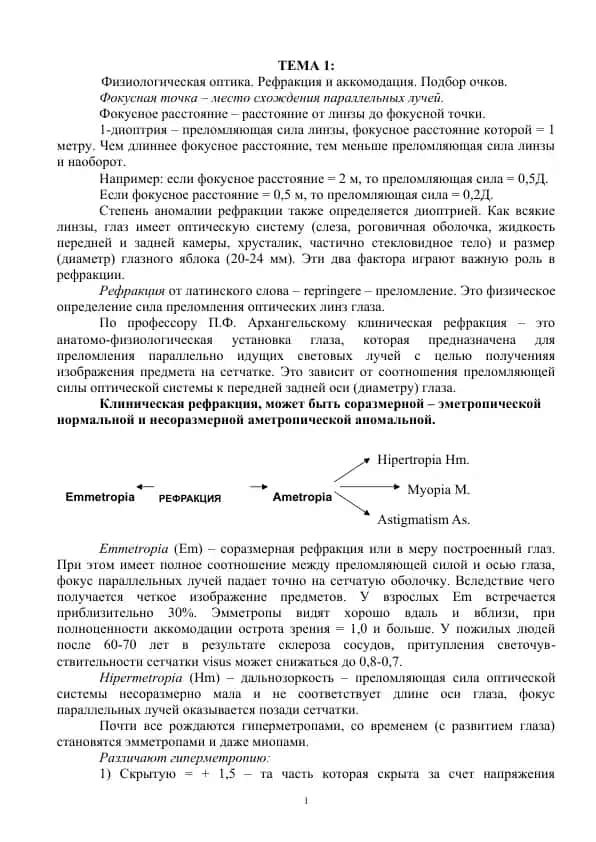 Физиологическая оптика