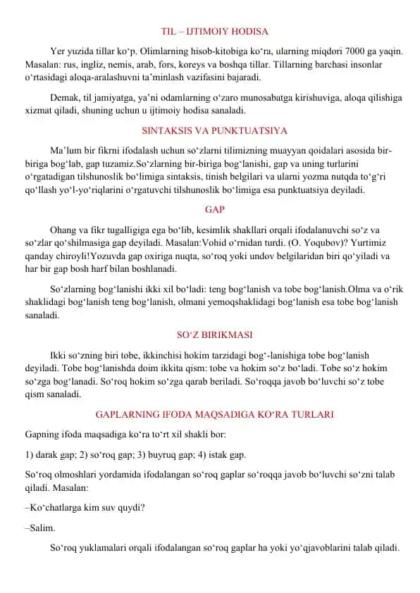 Til – Ijtimoiy Hodisa