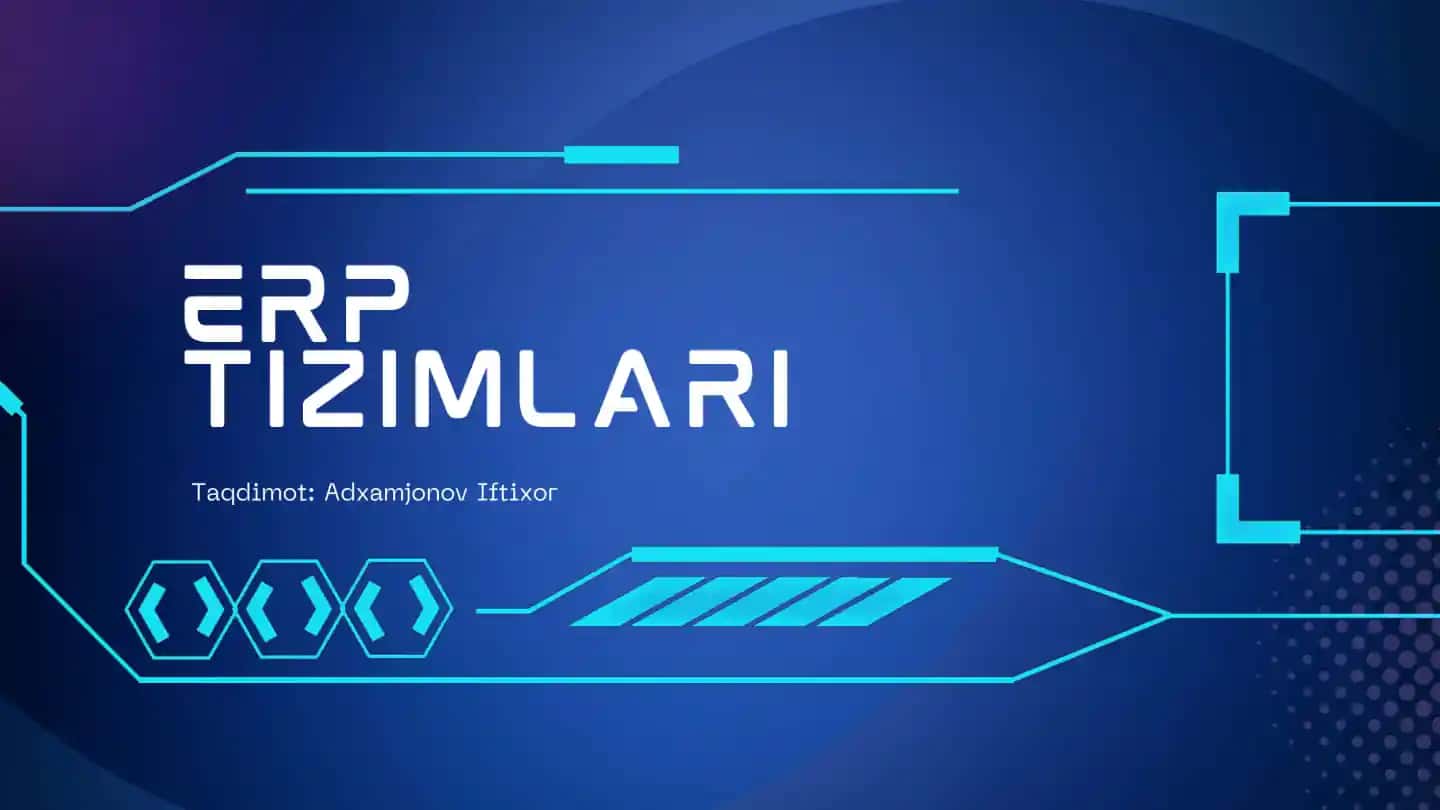 Odoo ERP tizimi