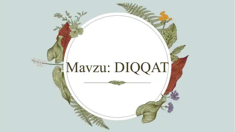 Diqqat