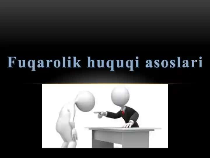 Fuqarolik huquqiasoslari