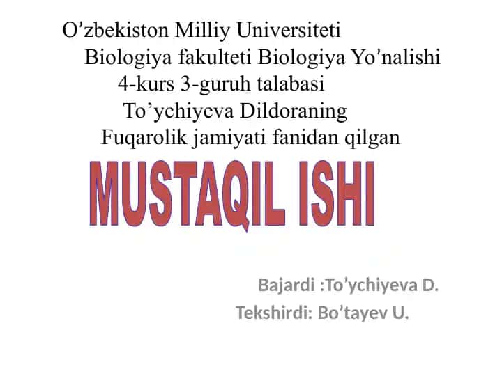 Mening mahallam