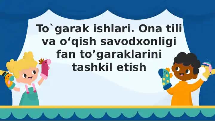 Ona tili va o‘qish savodxonligi