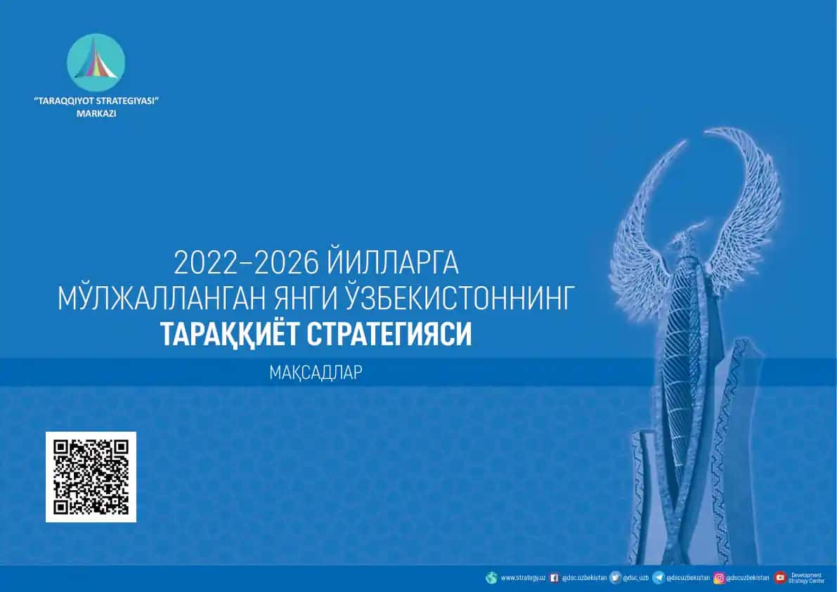 2022-2026 йилларга мўljallangan yangi O'zbekistonning taraggiyot strategiyasi
