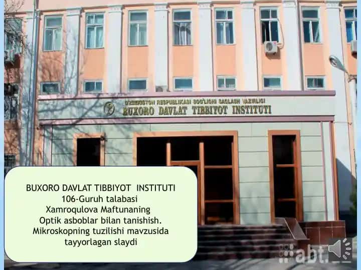 Mikroskopning tuzilishi