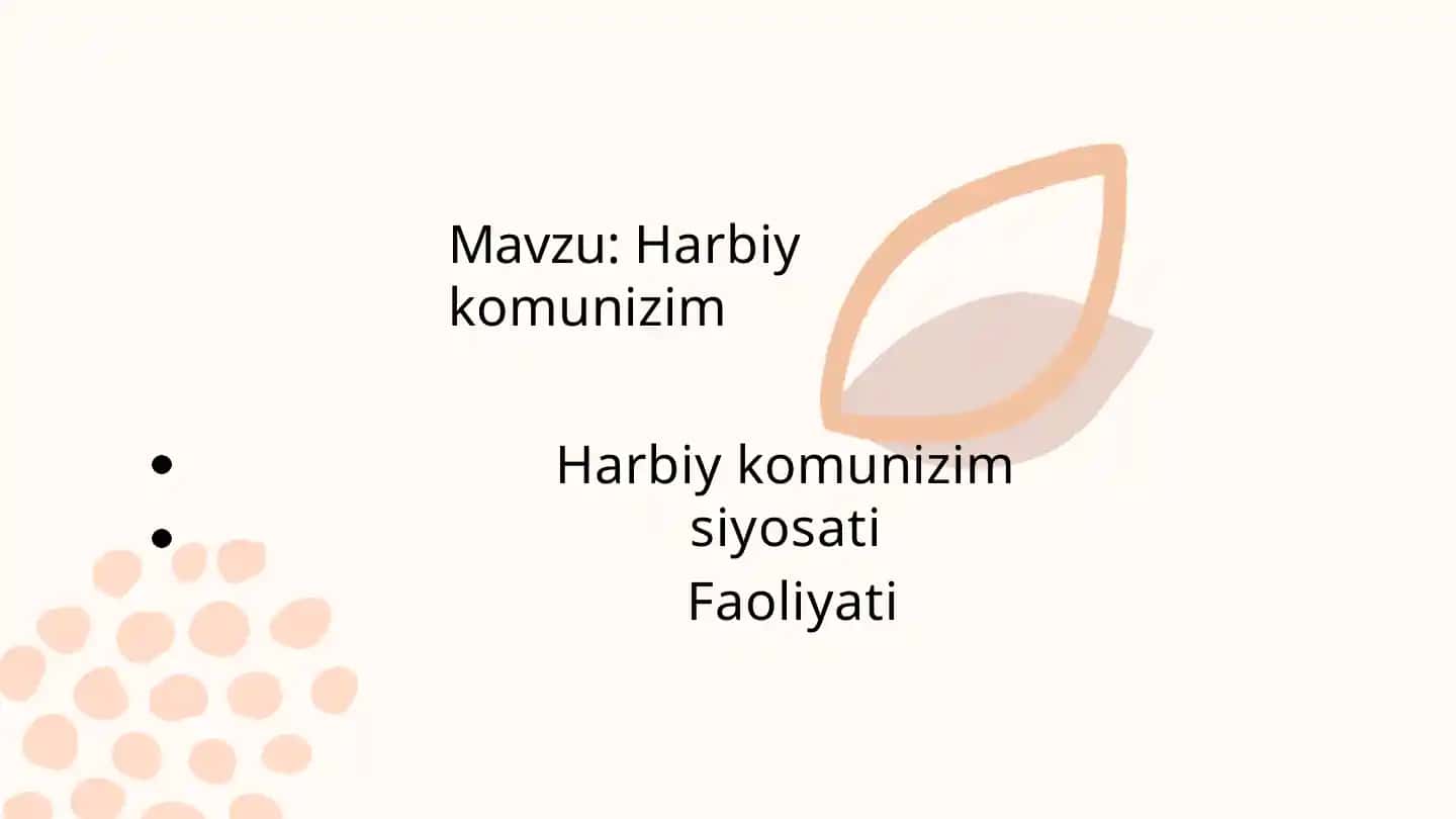 Harbiykomunizimsiyosati