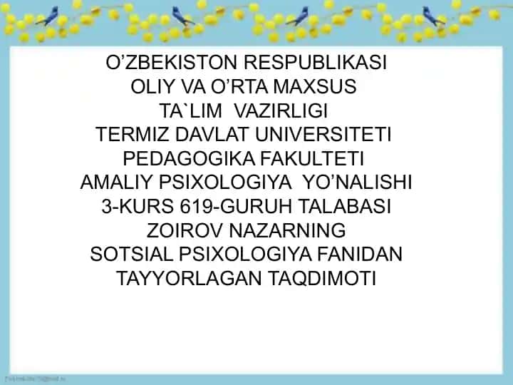 Ijtimoiy Normalar