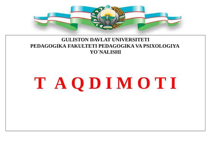 An`anaviy, rivojlantiruvchi va innovatsion ta`lim