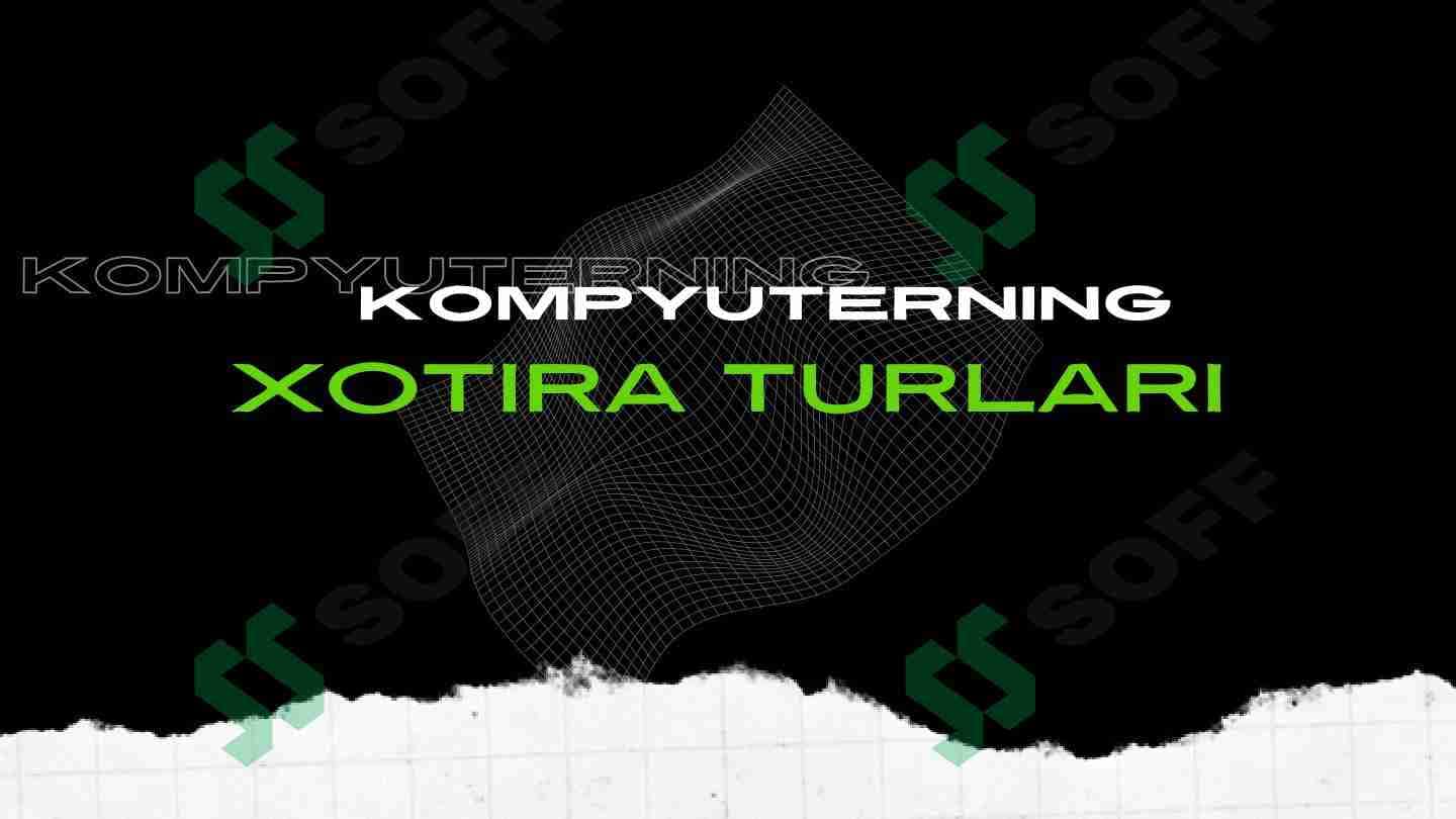 Kompyuterning xotira turlari