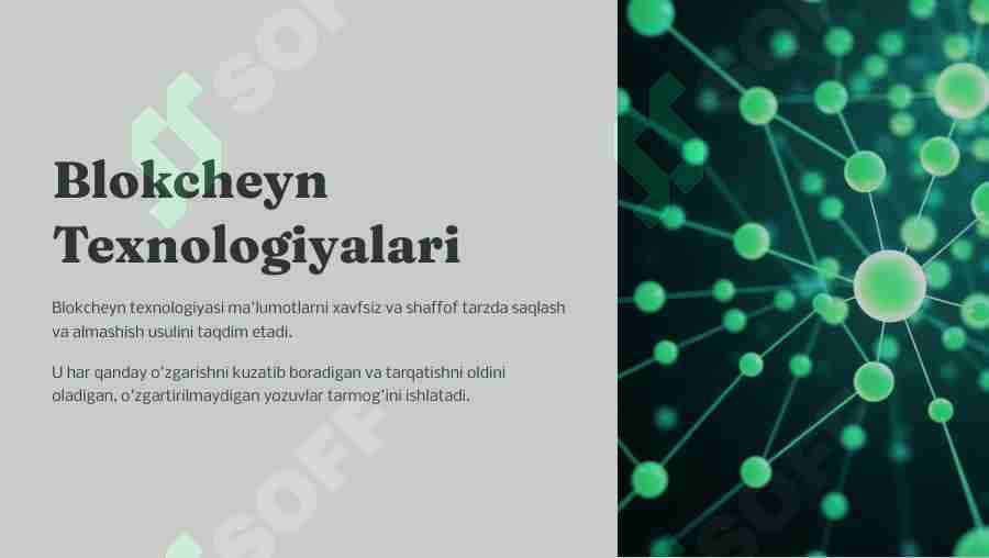 Blokcheyn Texnologiyalari