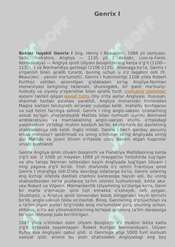 Genrix I