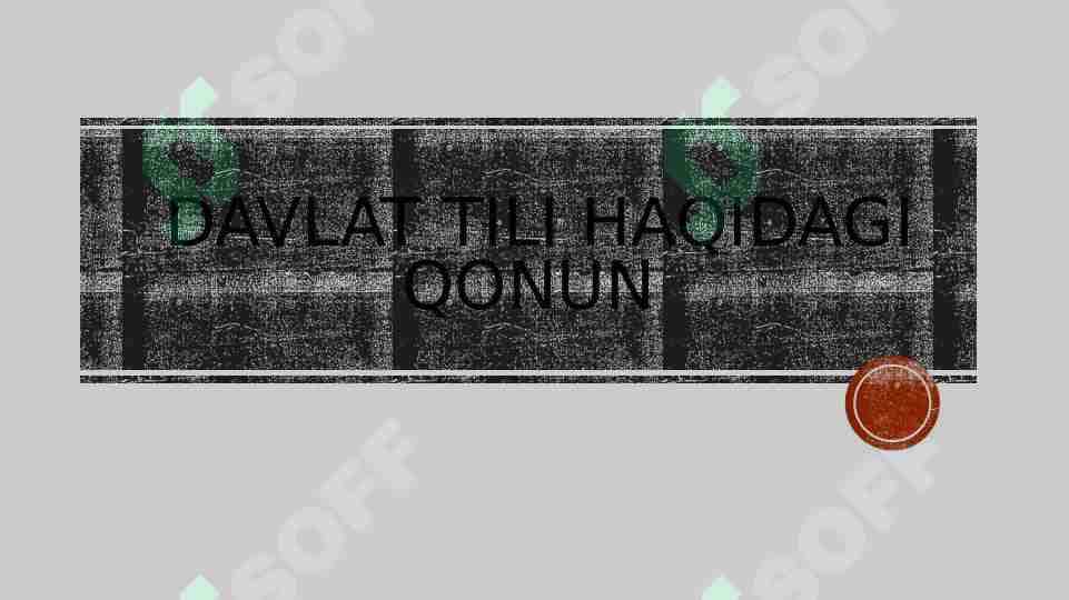 Davlat tili haqidagi qonun