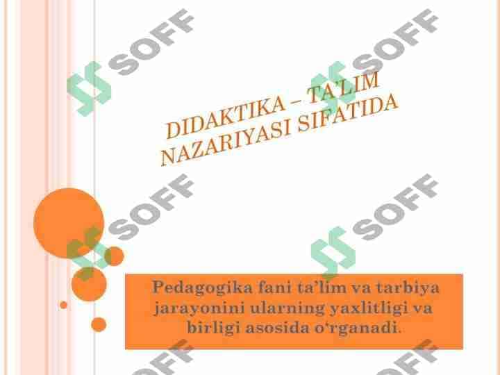 Didaktika