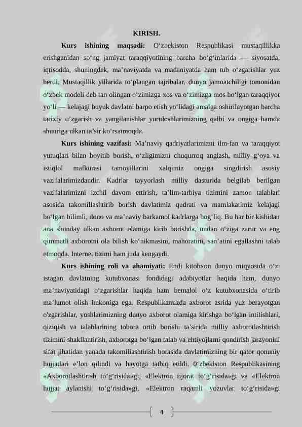 Kutubxonashunoslikda bibliografik obzorlar