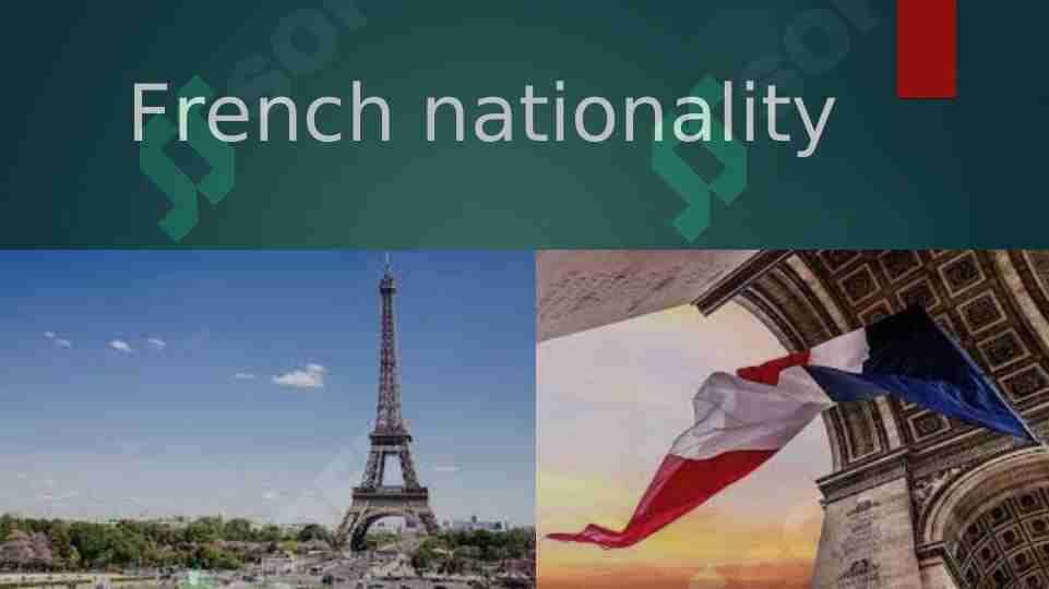 French nationality
