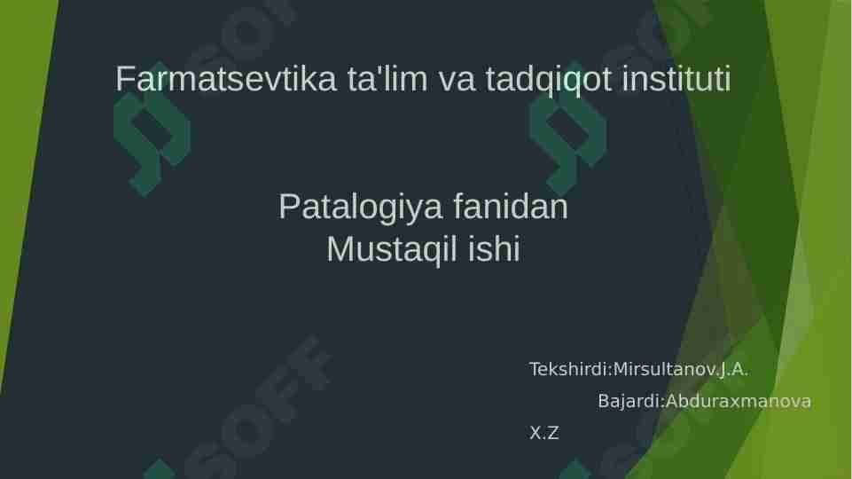 Isitma. Termoergulyasiya patologiyasi.
