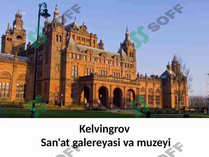 Kelvingrov San'at galereyasi va muzeyi.