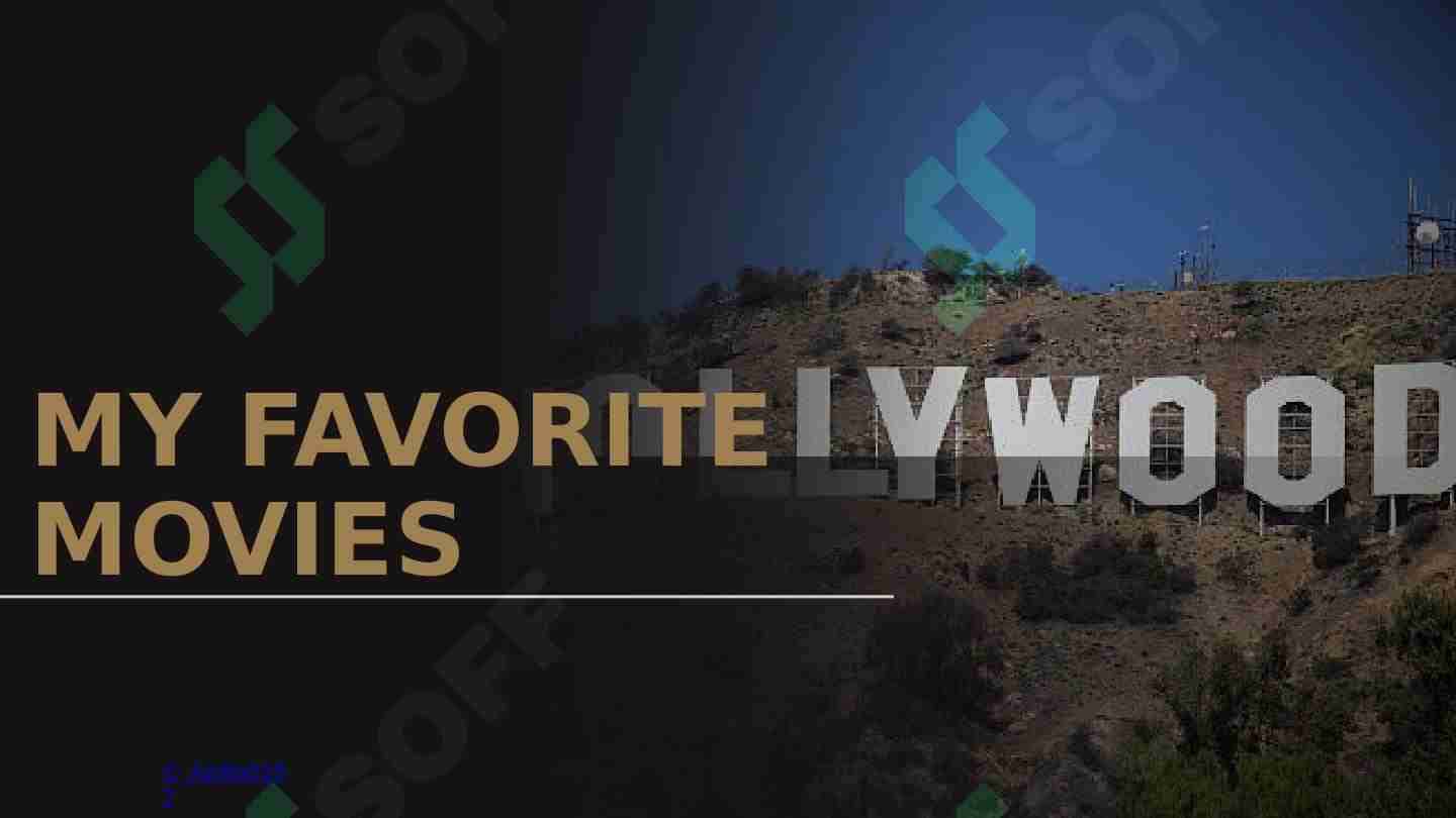 My favorite movies