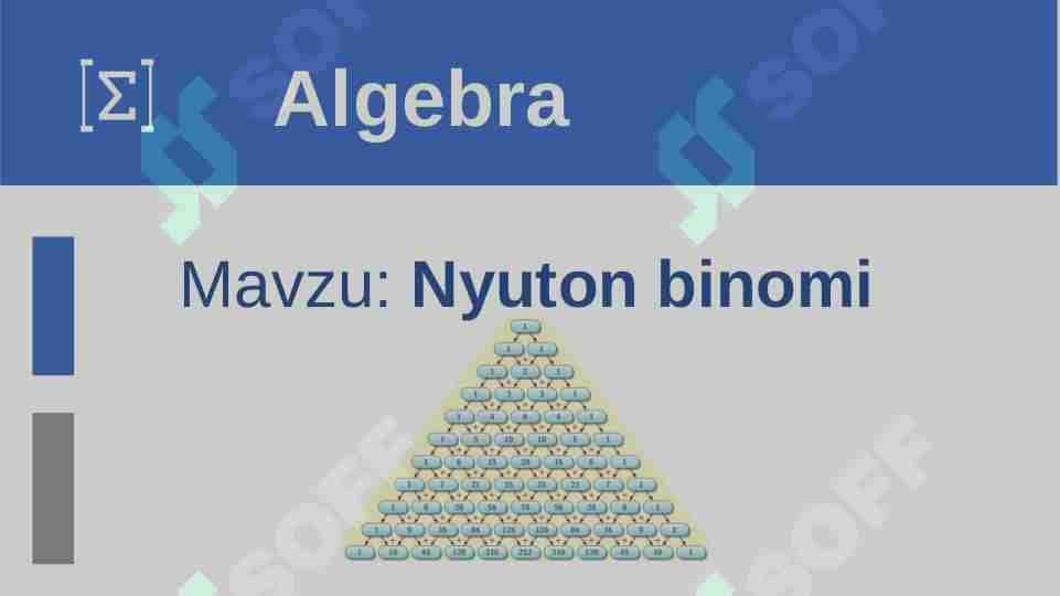Nyuton binomi