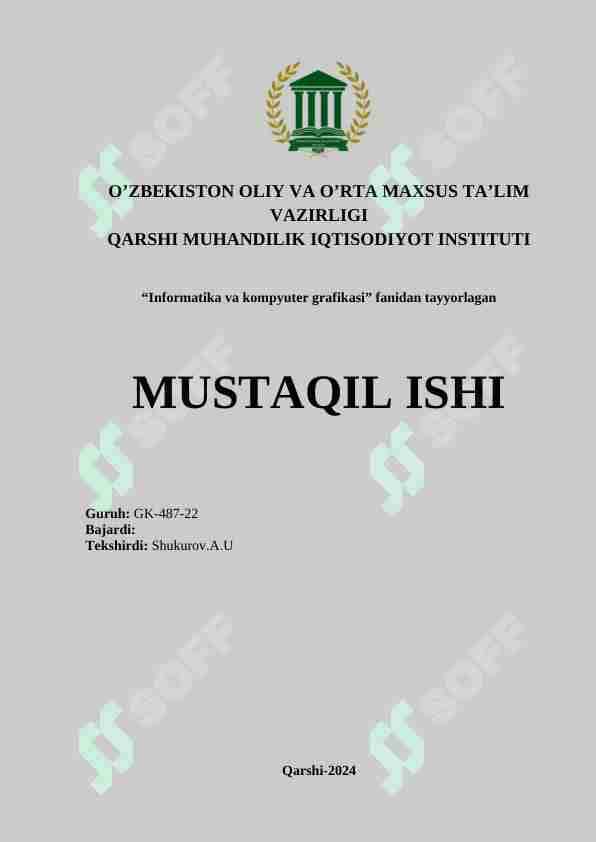 Revit dasturi imkoniyatlari