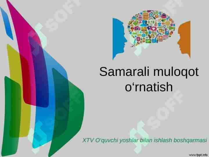 Samarali muloqot o‘rnatish