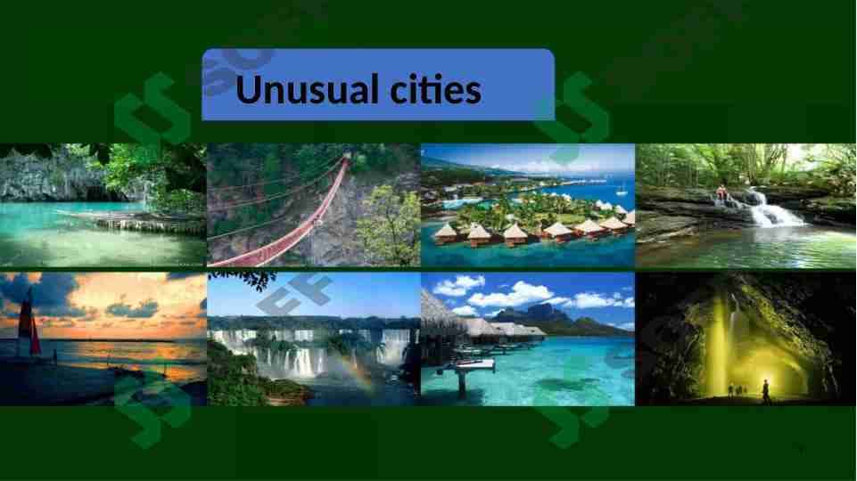 Unusual cities