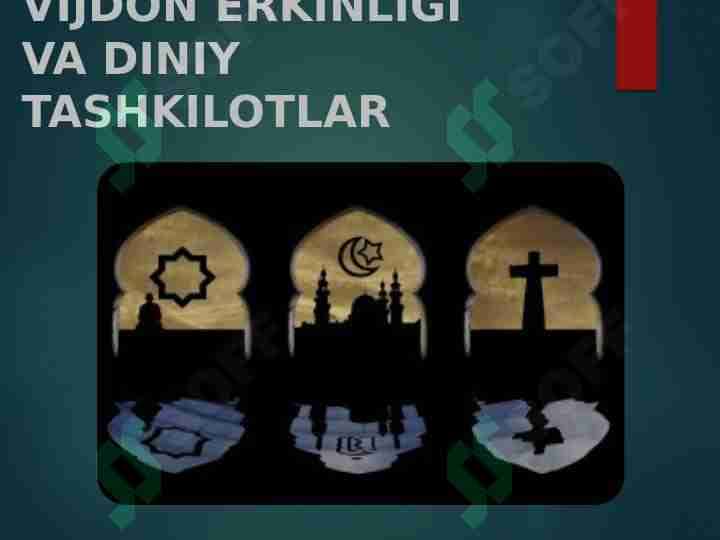 Vijdon erkinligi va diniy tashkilotlar