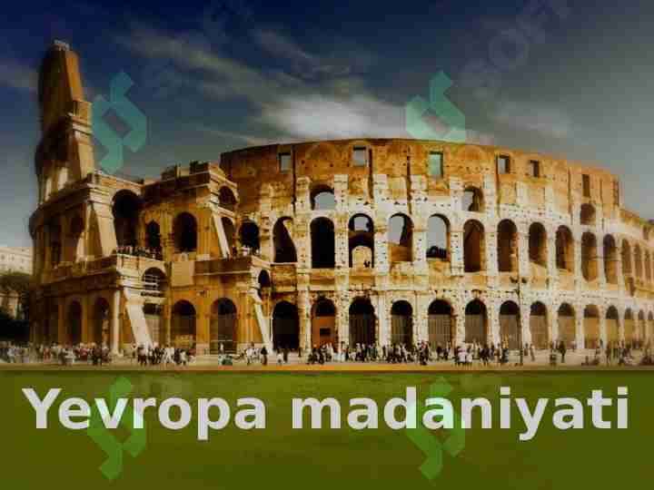 Yevropa madaniyati