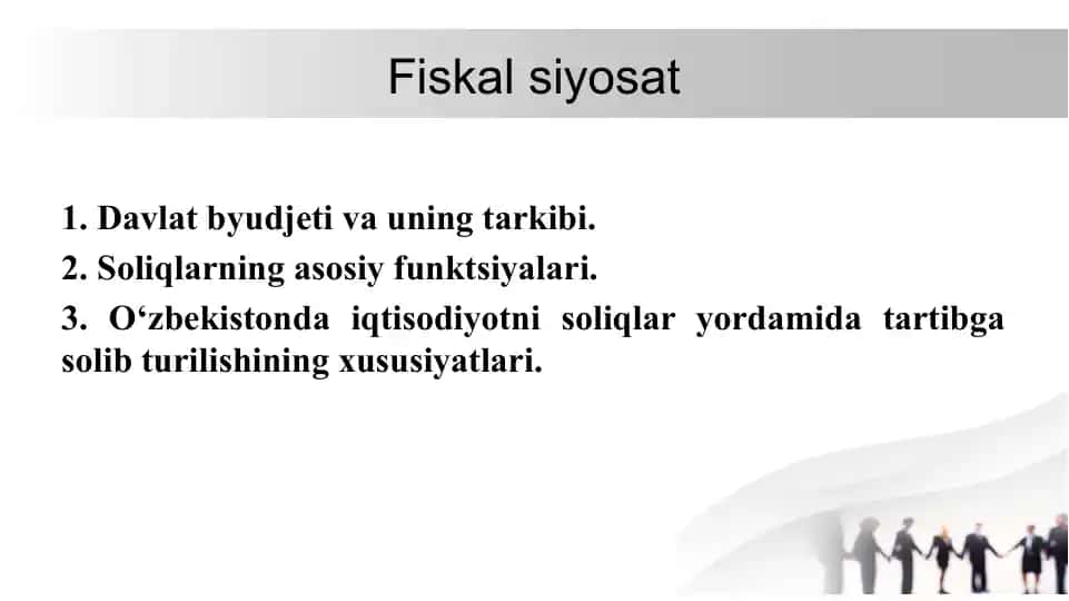 Fiskal siyosat