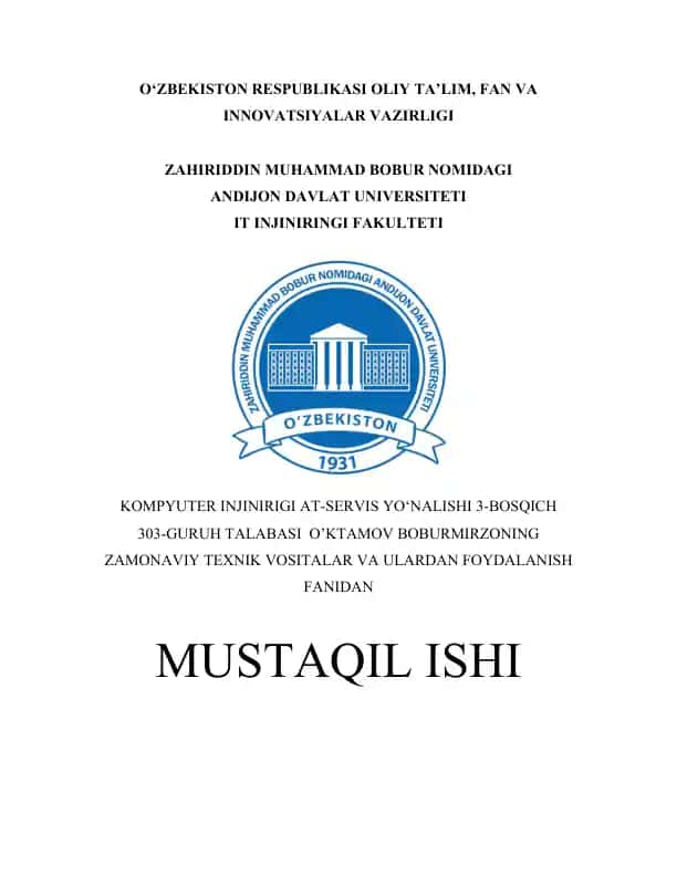 O‘QITISHNING ZAMONAVIY VOSITALARI SIFATIDA MULTIMEDIA VOSITALARI, INTERFAOL DOSKALARNING DASTURIY TA’MINOTI VA ULARDAN FOYDALANISH METODIKASI